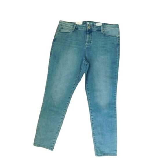 Style & Co. Size 16P Petite Crop STRETCH Denim Jeans NWT $59 - Picture 1 of 2